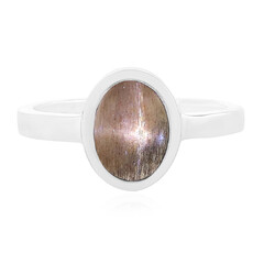 Anello in argento con Pietra del Sole Occhio di Gatto