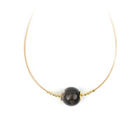 Collana in argento con Muscovite