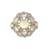 Anello in argento con Opale di Welo