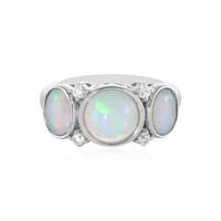 Anello in argento con Opale di Welo