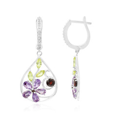 Orecchini in argento con Ametista
