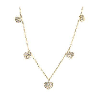 Collana in oro con Diamante I1 (H) (CIRARI)