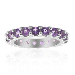 Anello in argento con Ametista