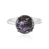 Anello in argento con Opale Leopardo