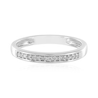 Anello in argento con Diamante I2 (I)