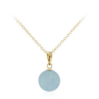 Collana in argento con Acquamarina
