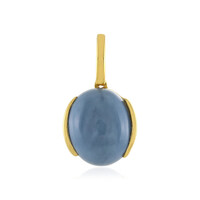 Ciondolo in argento con Opale Blu