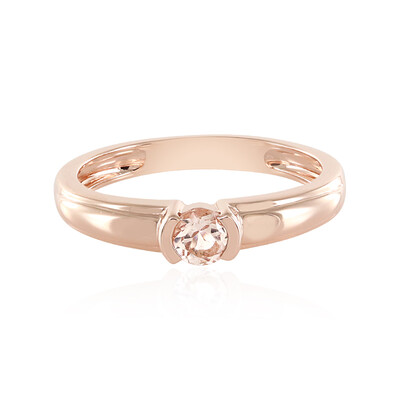 Anello in argento con Morganite