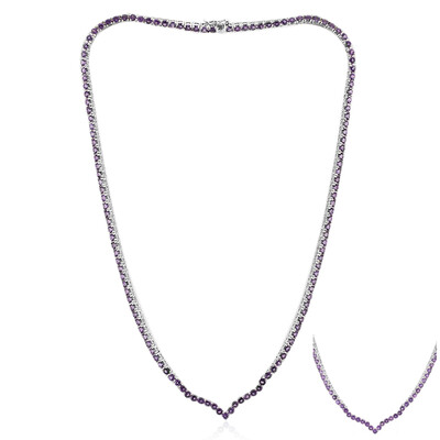 Collana in argento con Ametista