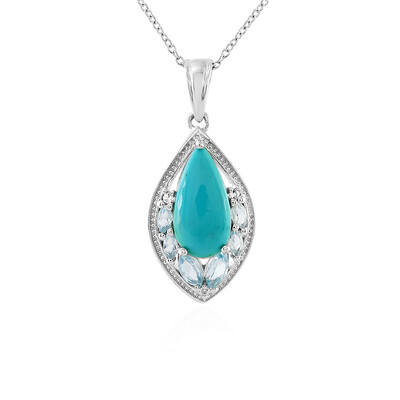 Collana in argento con Turchese Sleeping Beauty