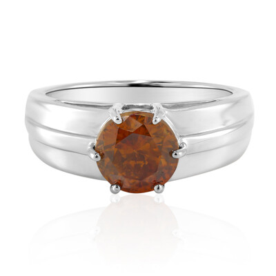Anello in argento con Sfalerite spagnola (Tenner Diniz)