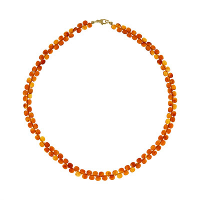 Collana in argento con Corniola (CUSTODANA)