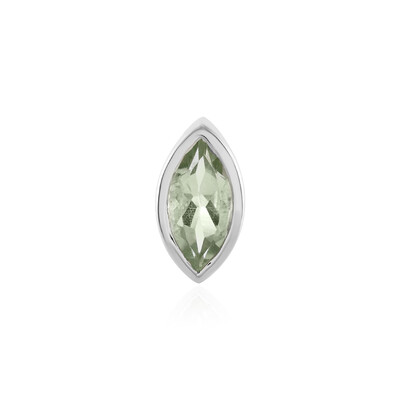 Ciondolo in argento con Ametista Verde (MONOSONO COLLECTION)