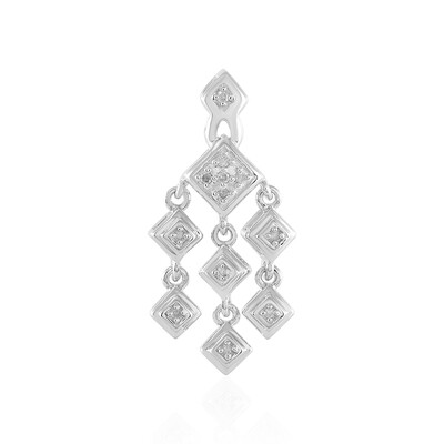 Ciondolo in argento con Diamante I2 (I)