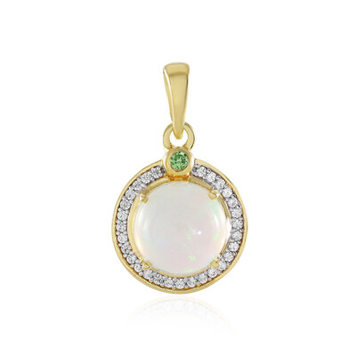 Ciondolo in argento con Opale di Welo