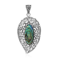 Ciondolo in argento con Conchiglia Abalone (Art of Nature)