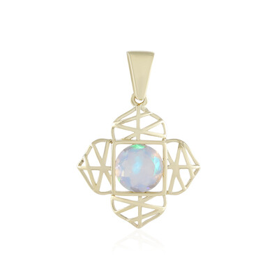 Ciondolo in oro con Opale di Welo (Ornaments by de Melo)