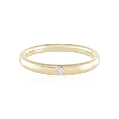 Anello in oro con Diamante VS2 (I)