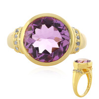 Anello in argento con Ametista Rose de France