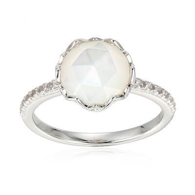 Anello in argento con Madreperla