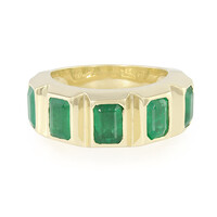 Anello in oro con Smeraldo Sao Francisco (de Melo)