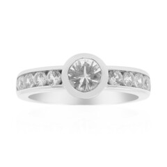 Anello in argento con Danburite