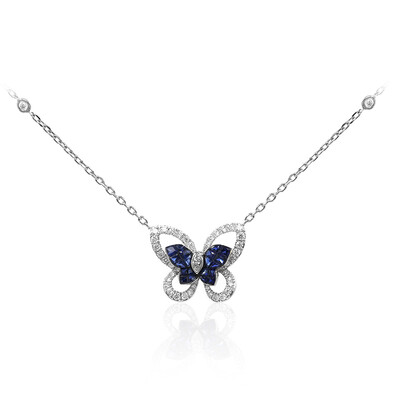 Collana in oro con Zaffiro Blu (Estée Collection)