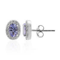 Orecchini in argento con Tanzanite