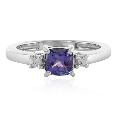 Anello in argento con Tanzanite