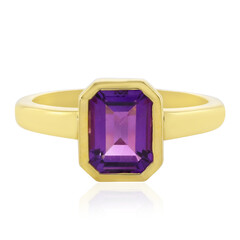 Anello in argento con Ametista