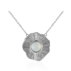Collana in argento con Opale di Welo