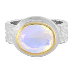 Anello in argento con Rubino Tramonto