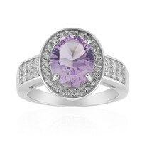 Anello in argento con Ametista