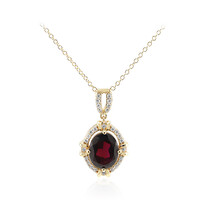 Collana in argento con Granato d’India