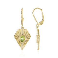 Orecchini in argento con Peridoto