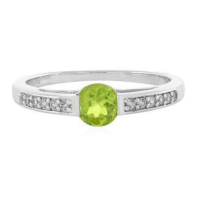 Anello in argento con Peridoto