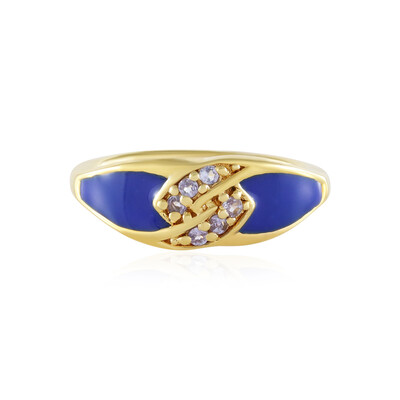 Anello in argento con Tanzanite