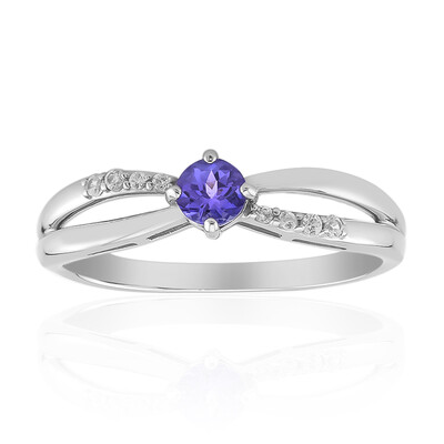 Anello in argento con Tanzanite