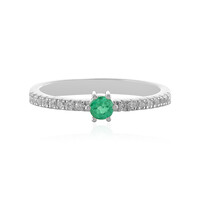 Anello in argento con Smeraldo Etiope