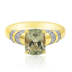 Anello in oro con Diasporo cangiante (AMAYANI)