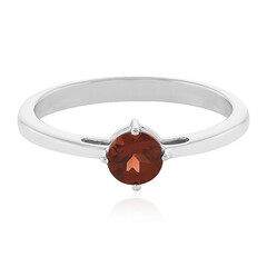 Anello in argento con Granato d’India