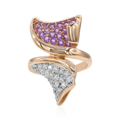 Anello in argento con Ametista (TPC)