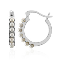 Orecchini in argento con Perla di Acqua Dolce