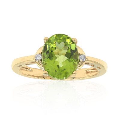 Anello in oro con Peridoto Dashihe