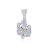 Ciondolo in argento con Opale di Welo