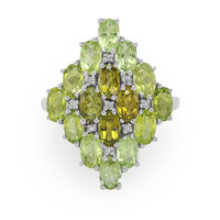 Anello in argento con Tormalina