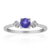 Anello in argento con Tanzanite