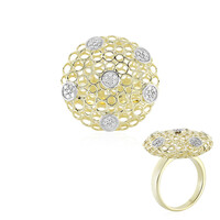 Anello in oro con Diamante I1 (I)  (Ornaments by de Melo)