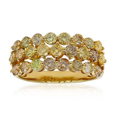 Anello in oro con Diamante Fancy SI2 (CIRARI)