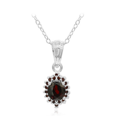 Collana in argento con Granato